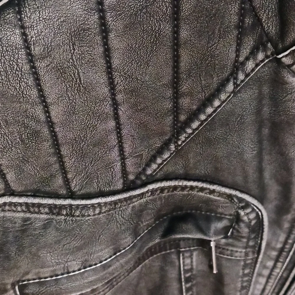 Ameri Mode Vegan Moto Jacket size XL - Picture 3 of 14